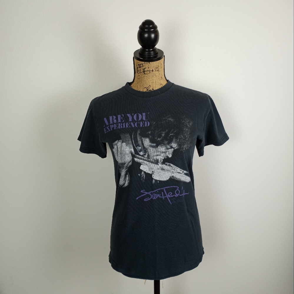 Jimi Hendrix Graphic Tee - Black